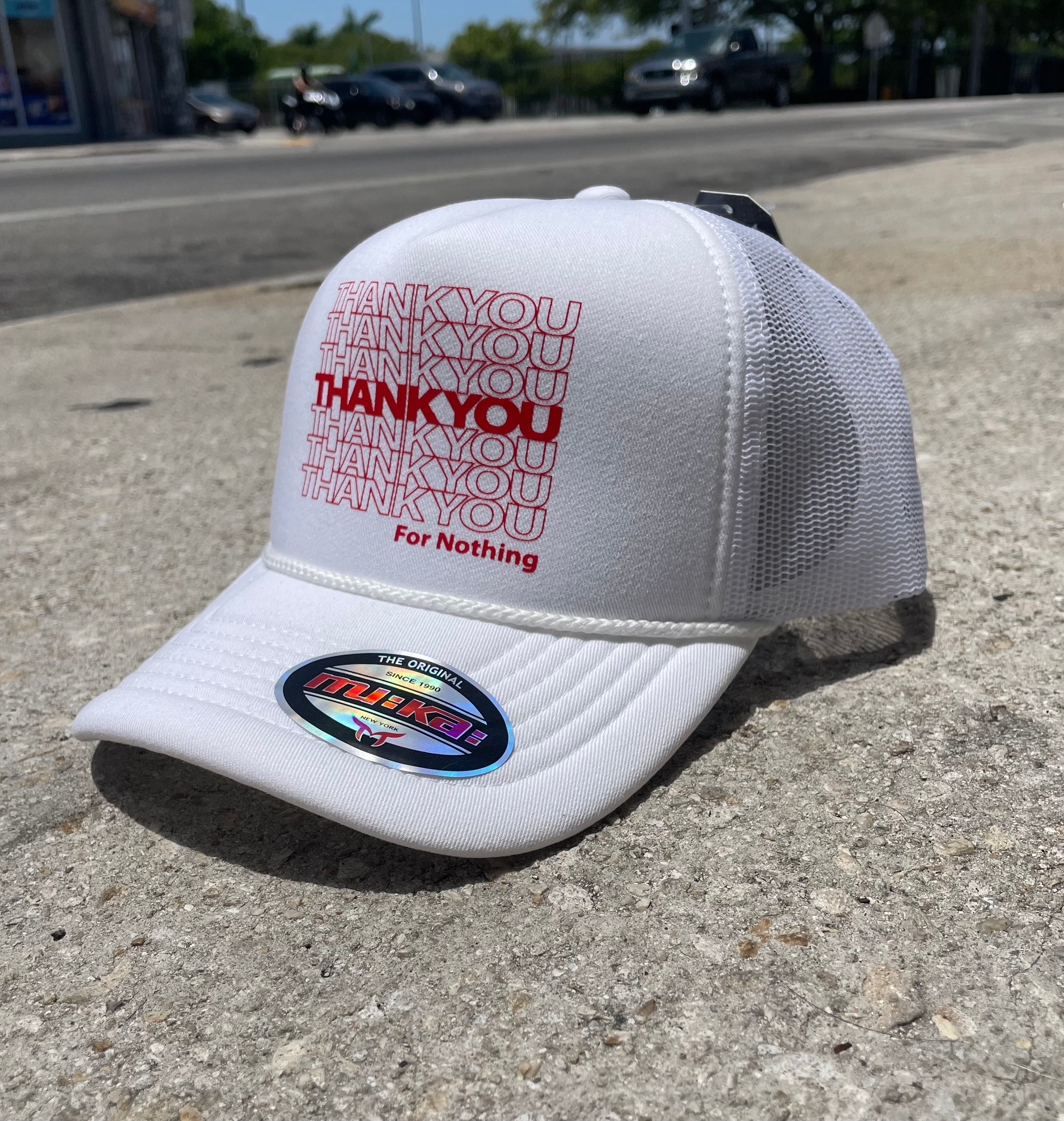 Thank You For Nothing Trucker Hat