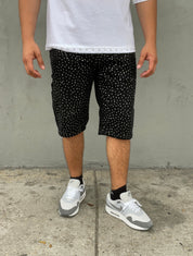 Rhinestone Jean Short
