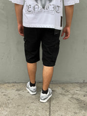 Rhinestone Jean Short