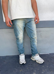 Munich Blue Skinny Fit Jeans