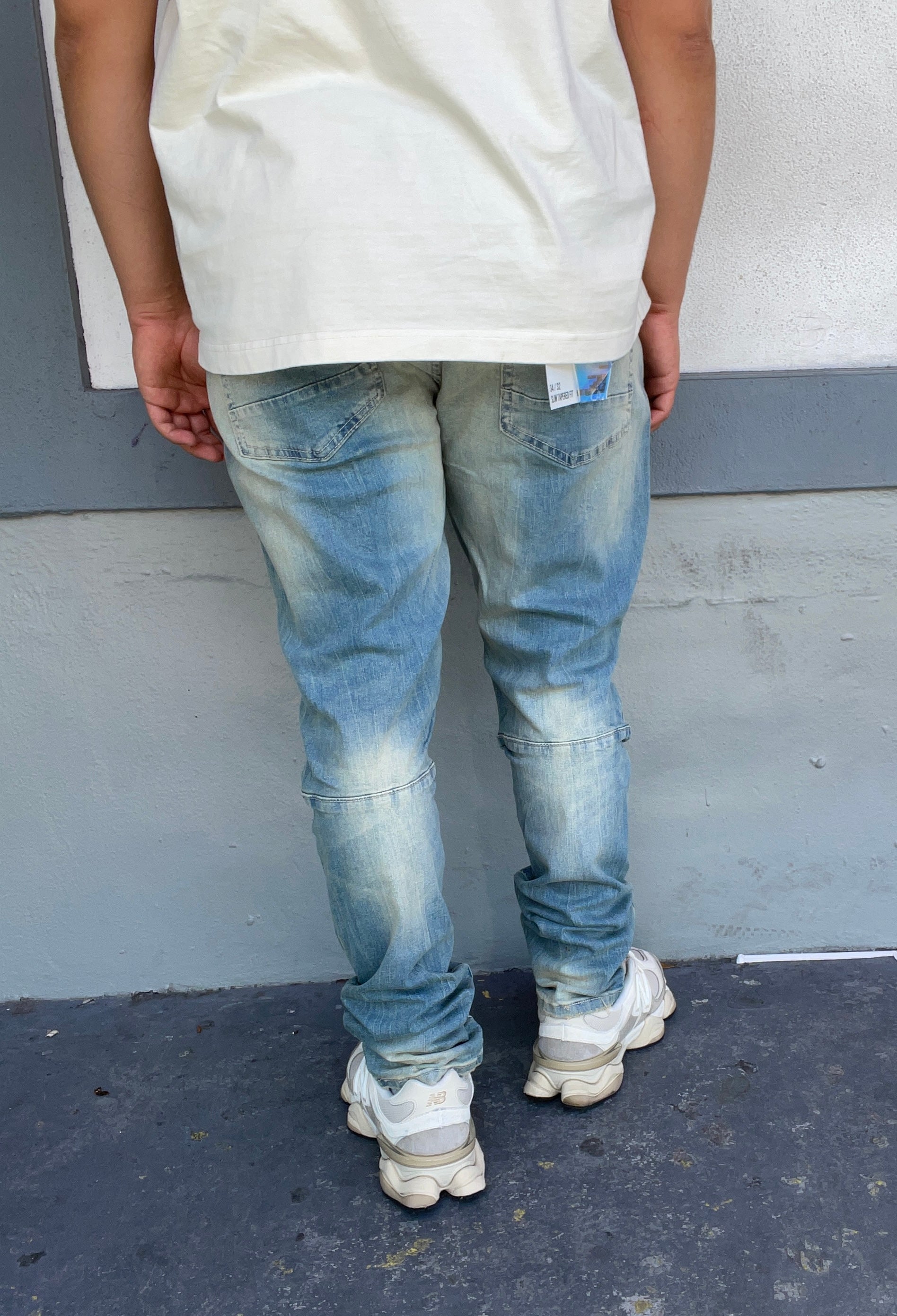 Munich Blue Skinny Fit Jeans