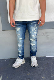 Yankee Blue Skinny Fit Jeans