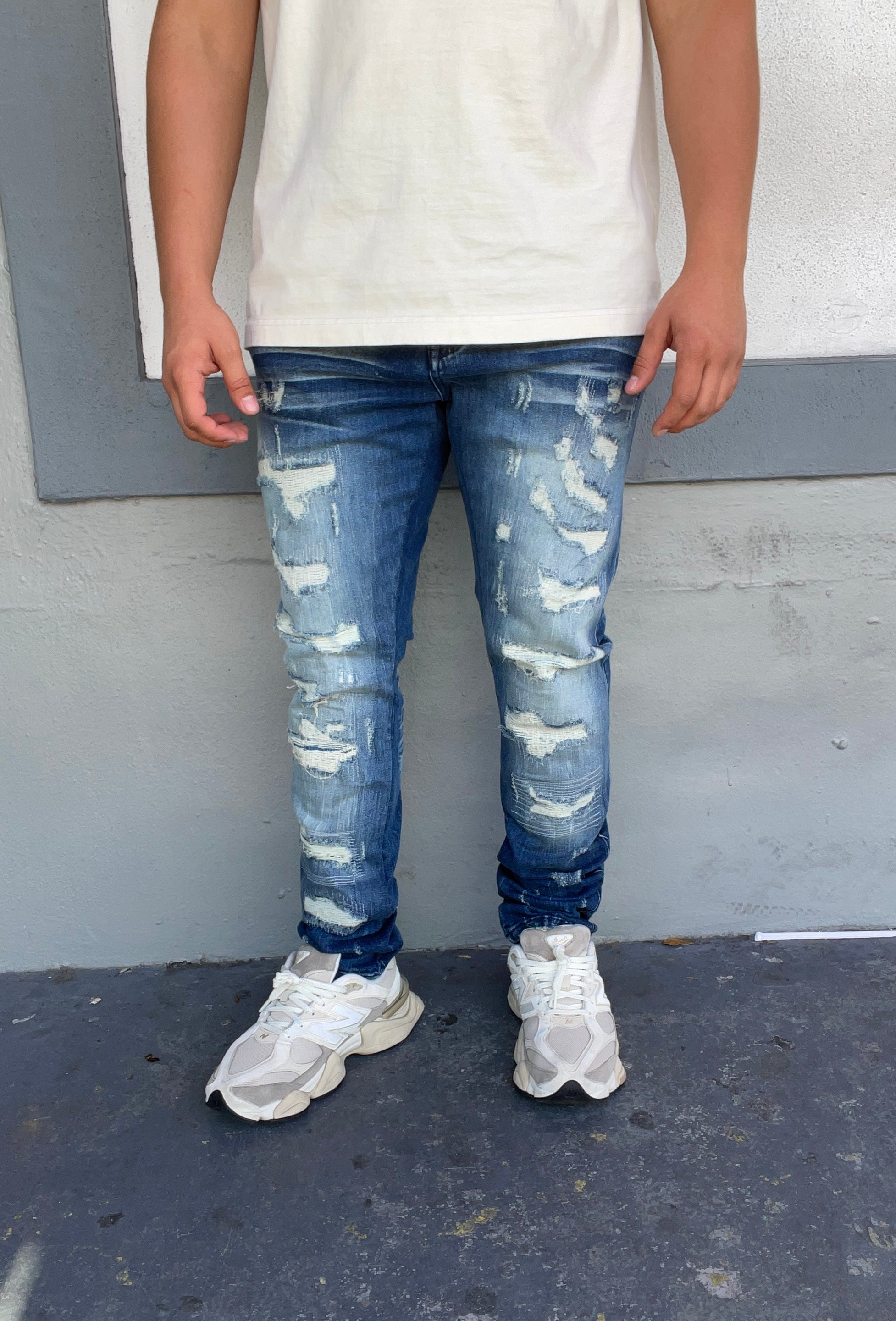 Yankee Blue Skinny Fit Jeans