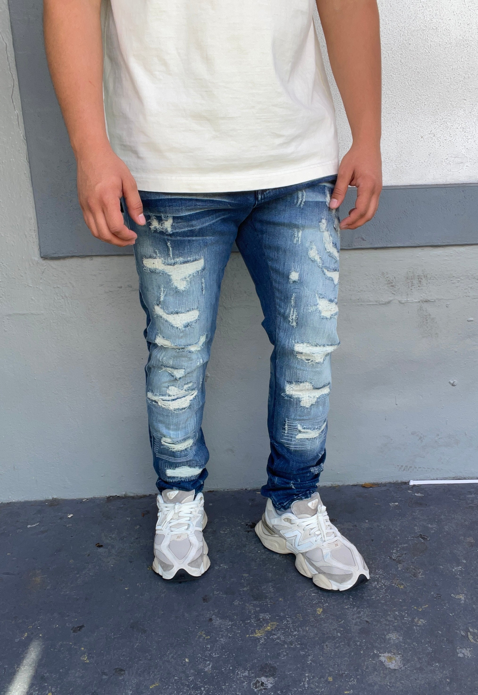 Yankee Blue Skinny Fit Jeans