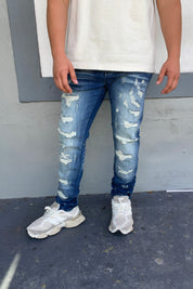 Yankee Blue Skinny Fit Jeans