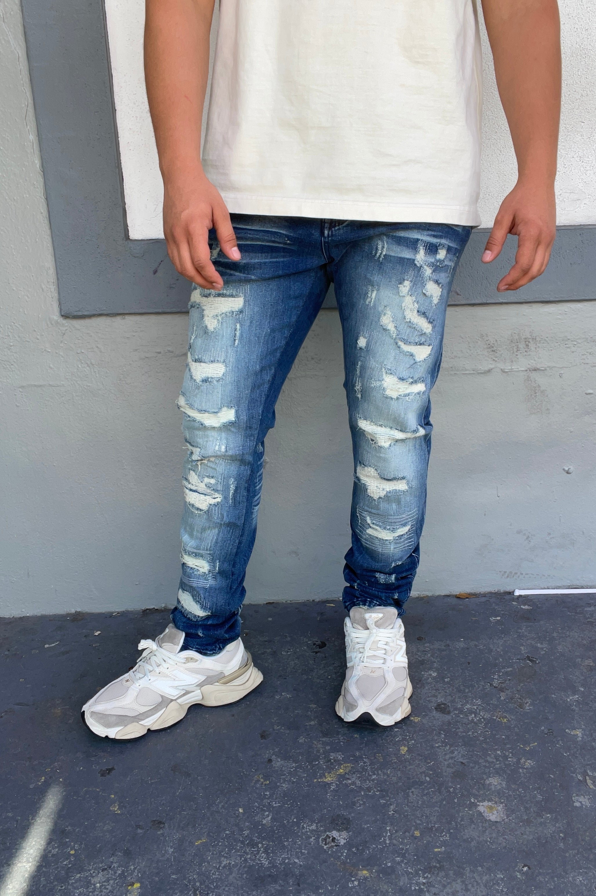 Yankee Blue Skinny Fit Jeans