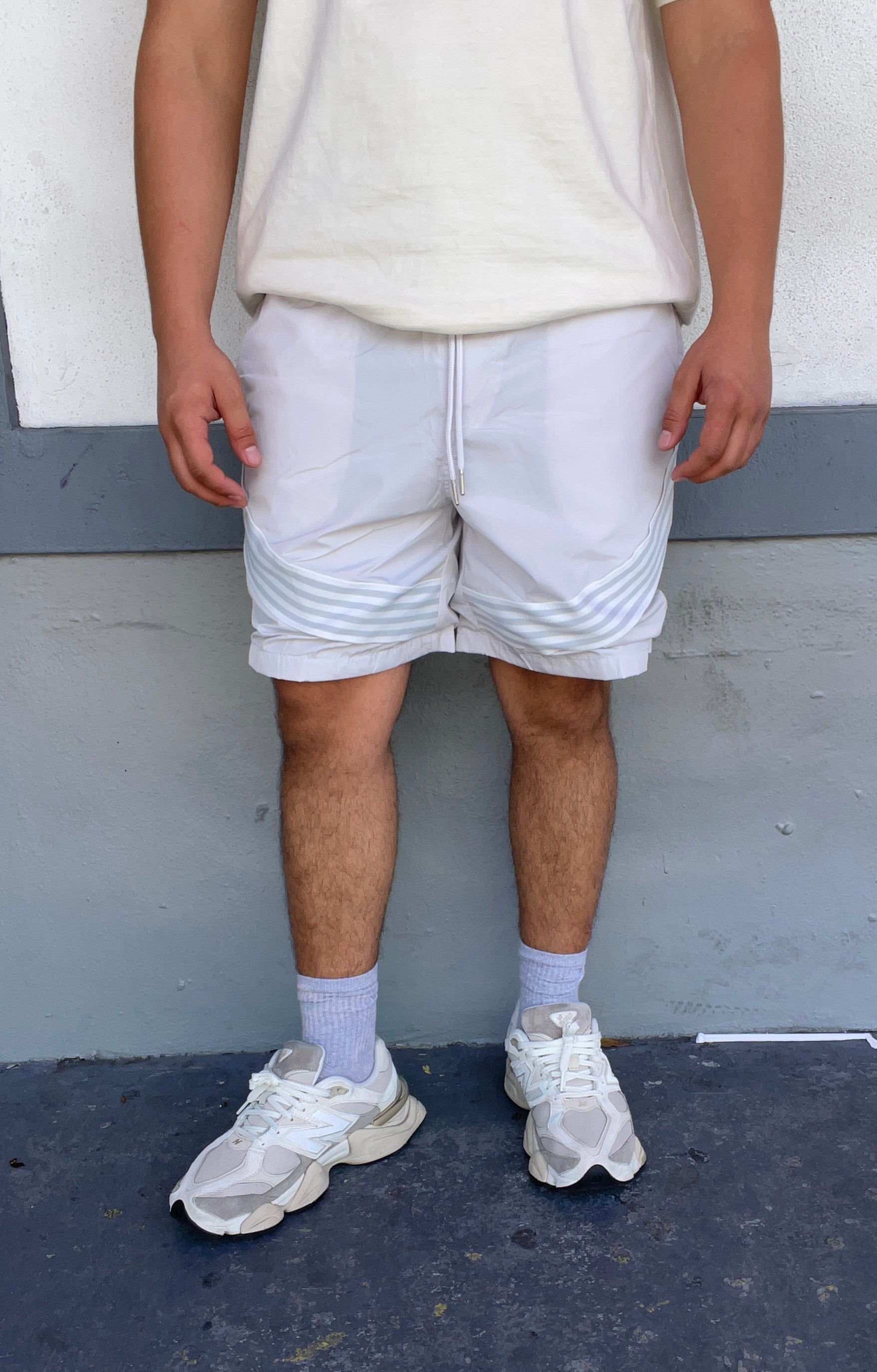 Track Shorts Grey