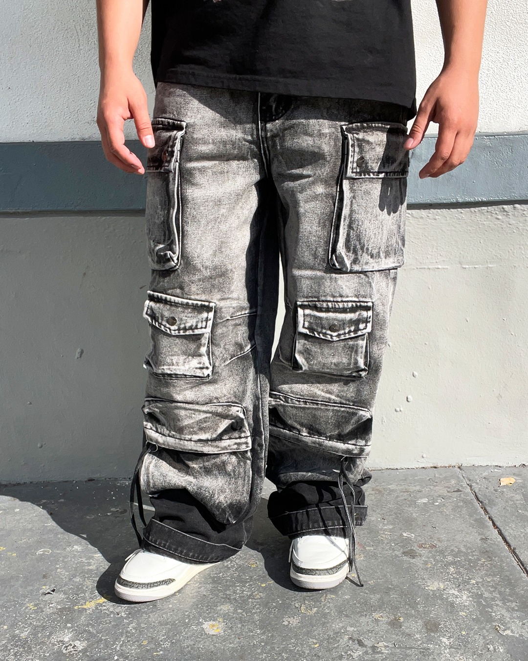 Bg Black Baggy Fit Jeans