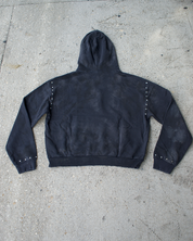 Rare Piece Stone Concrete Distressed Hoodie