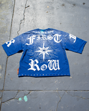 A Vow Is A Vow Distressed Rhinestone Crop Tee