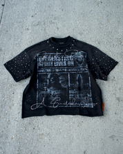 Faith Begins Where Fear Ends Mens Crop Tee