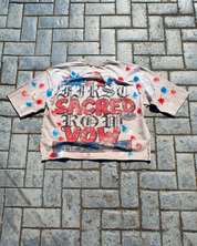 The Symbol Of Endless Grace Mens Crop Tee