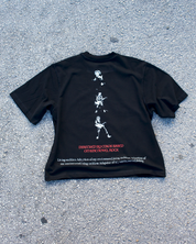 Plotofsociety Based On The Novel Rock Oversized Crop Tee