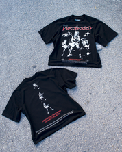 Plotofsociety Based On The Novel Rock Oversized Crop Tee