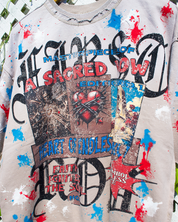 The Symbol Of Endless Grace Mens Crop Tee