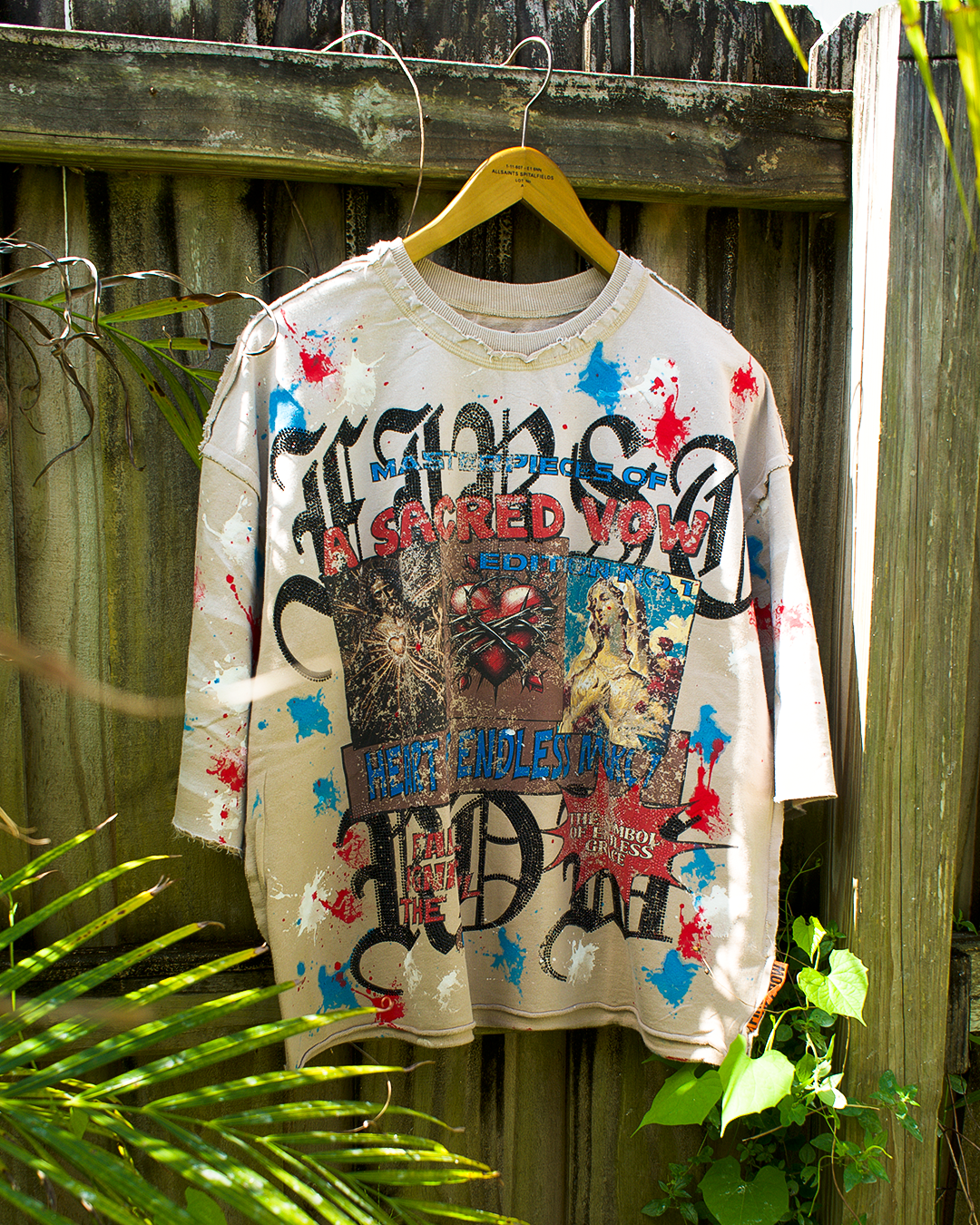 The Symbol Of Endless Grace Mens Crop Tee