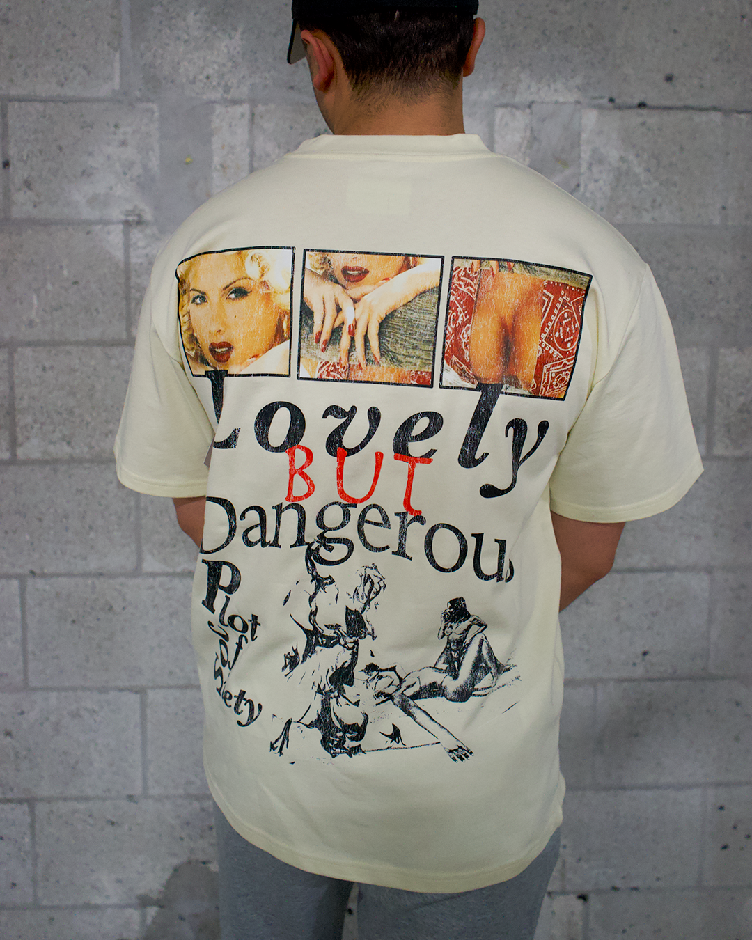 Lovely But Dangerous Oversized T-Shirt