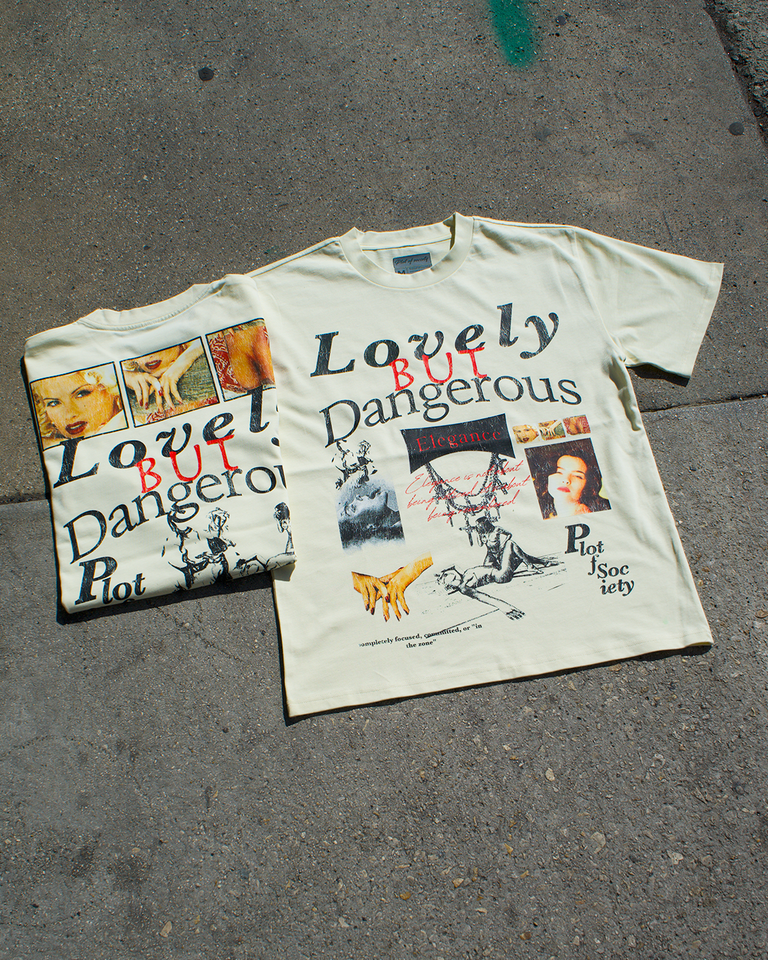 Lovely But Dangerous Oversized T-Shirt