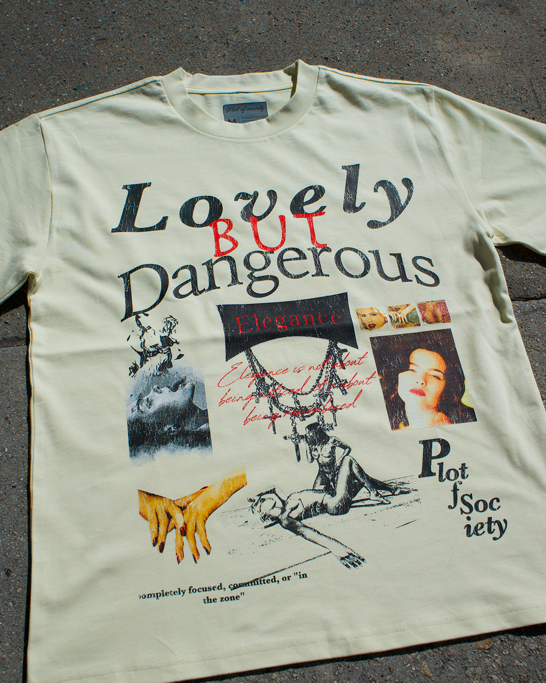 Lovely But Dangerous Oversized T-Shirt
