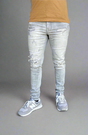 Cloud Grey Skinny Jeans