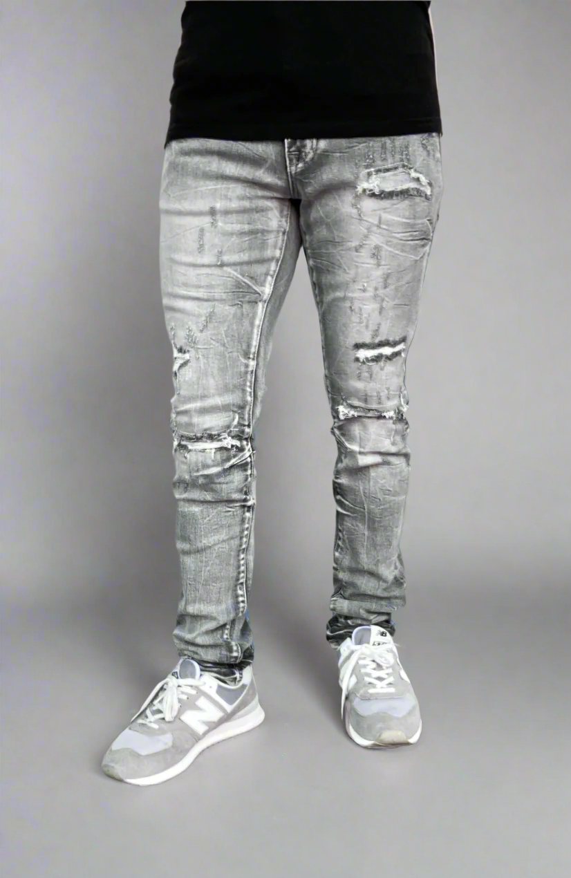 Union Grey Skinny Jeans