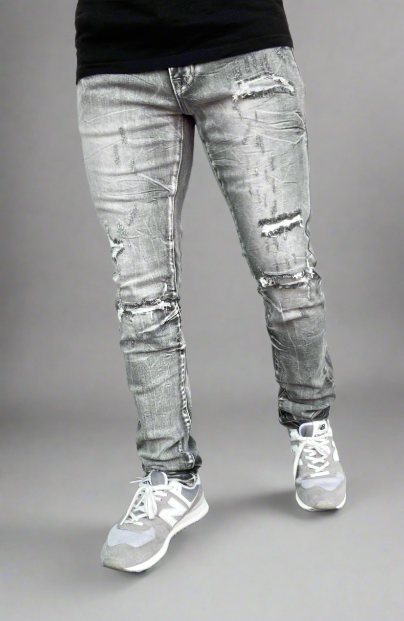 Union Grey Skinny Jeans