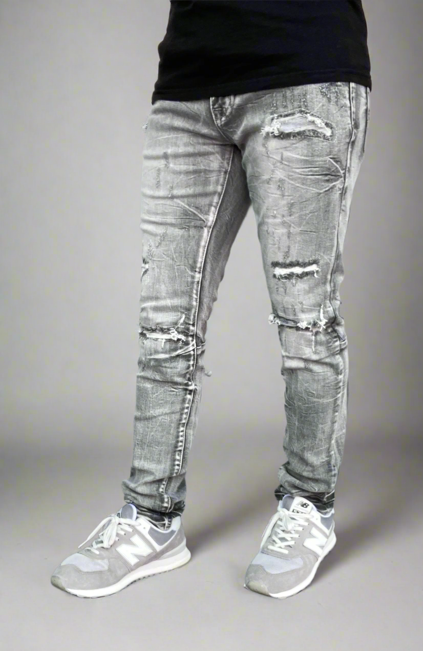 Union Grey Skinny Jeans