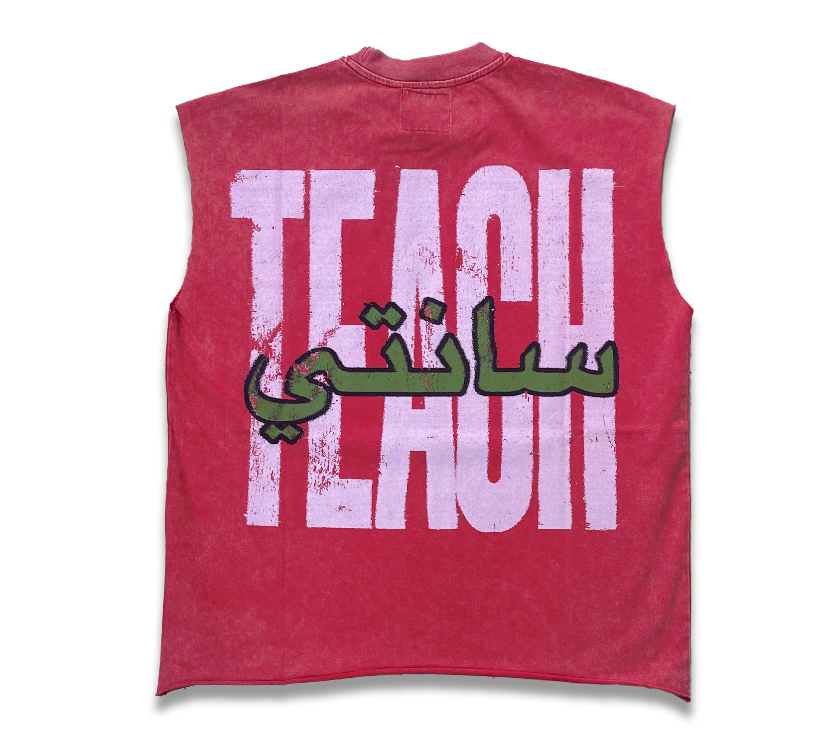 Warfare Sleeveless Crop Tee