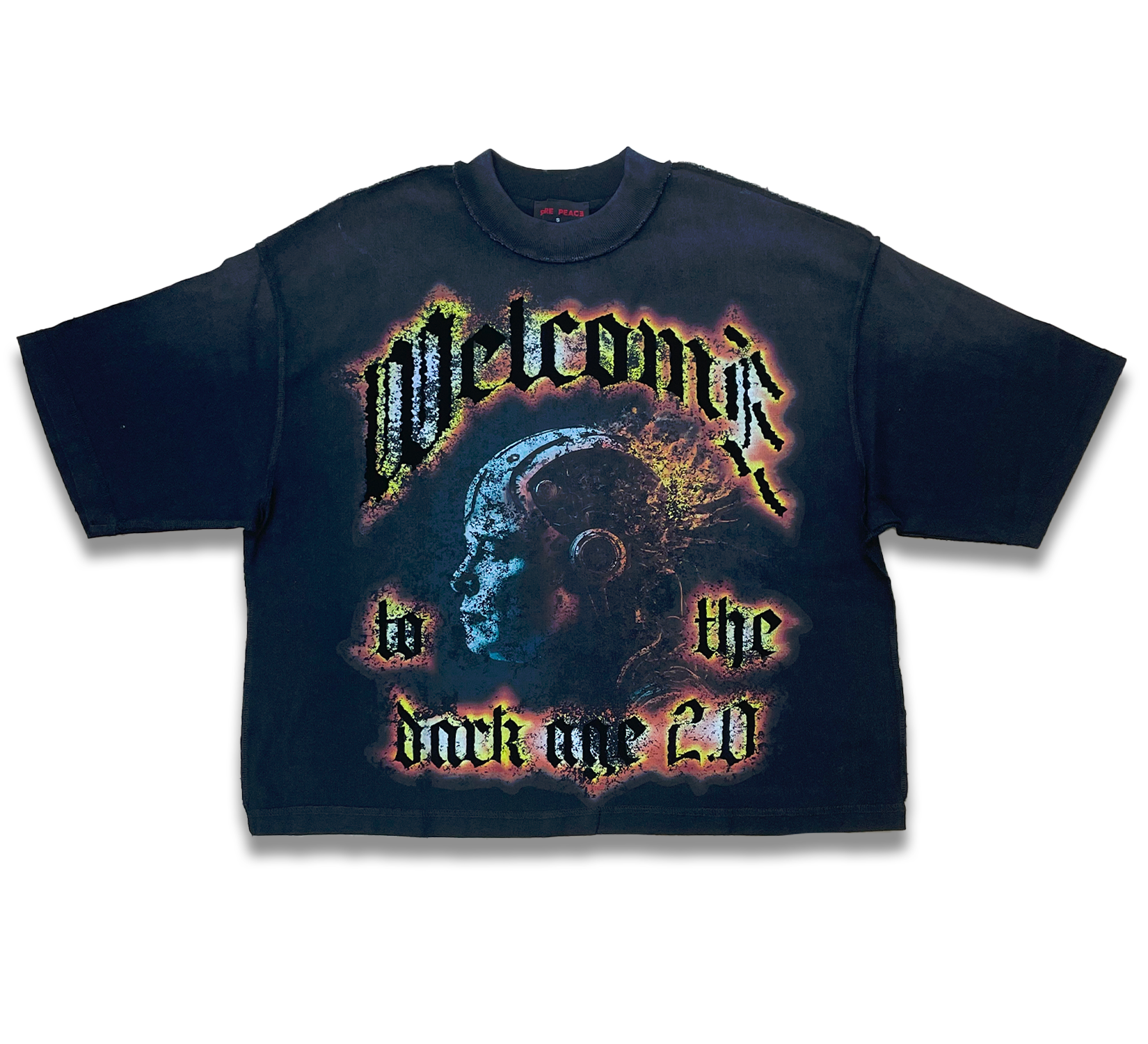 Welcome 2.0 Oversized Crop Tee