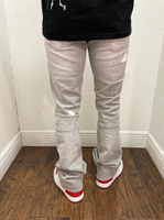 SF-P Flare Jeans (Grey)