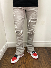 SF-P Flare Jeans (Grey)