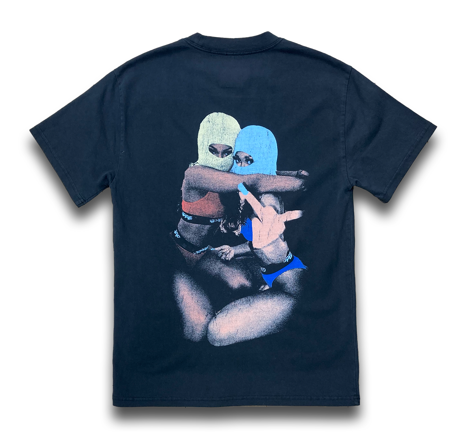 F Off Ski mask Girl Tee