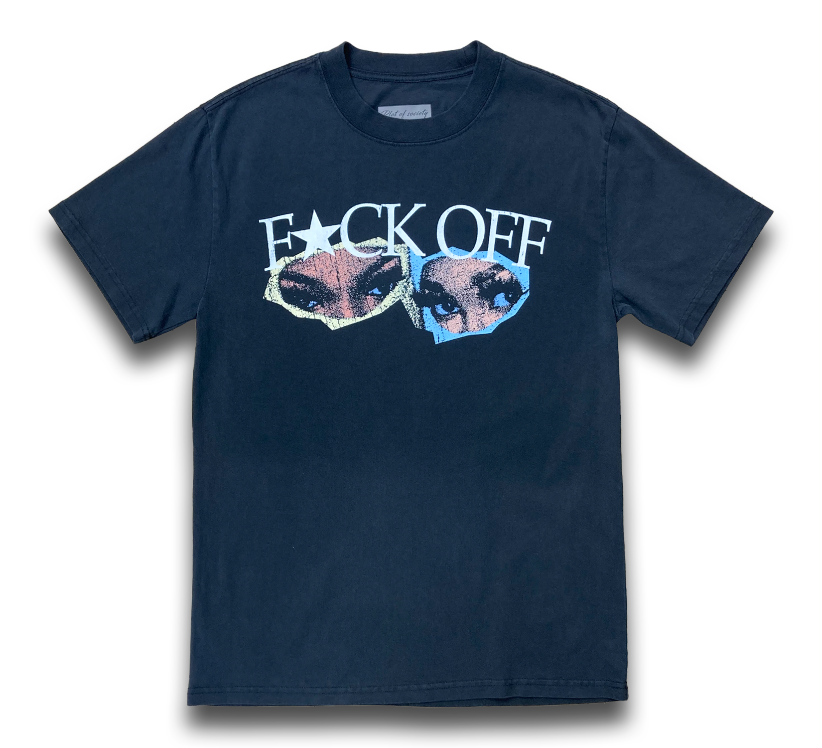 F Off Ski mask Girl Tee