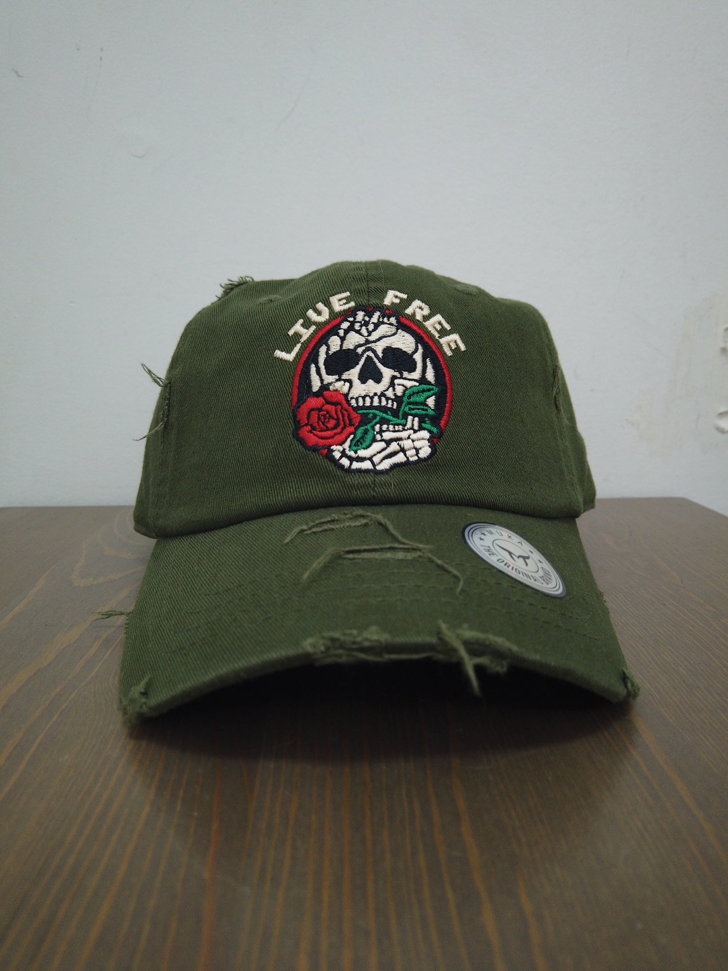 Live Free Hat (Green)