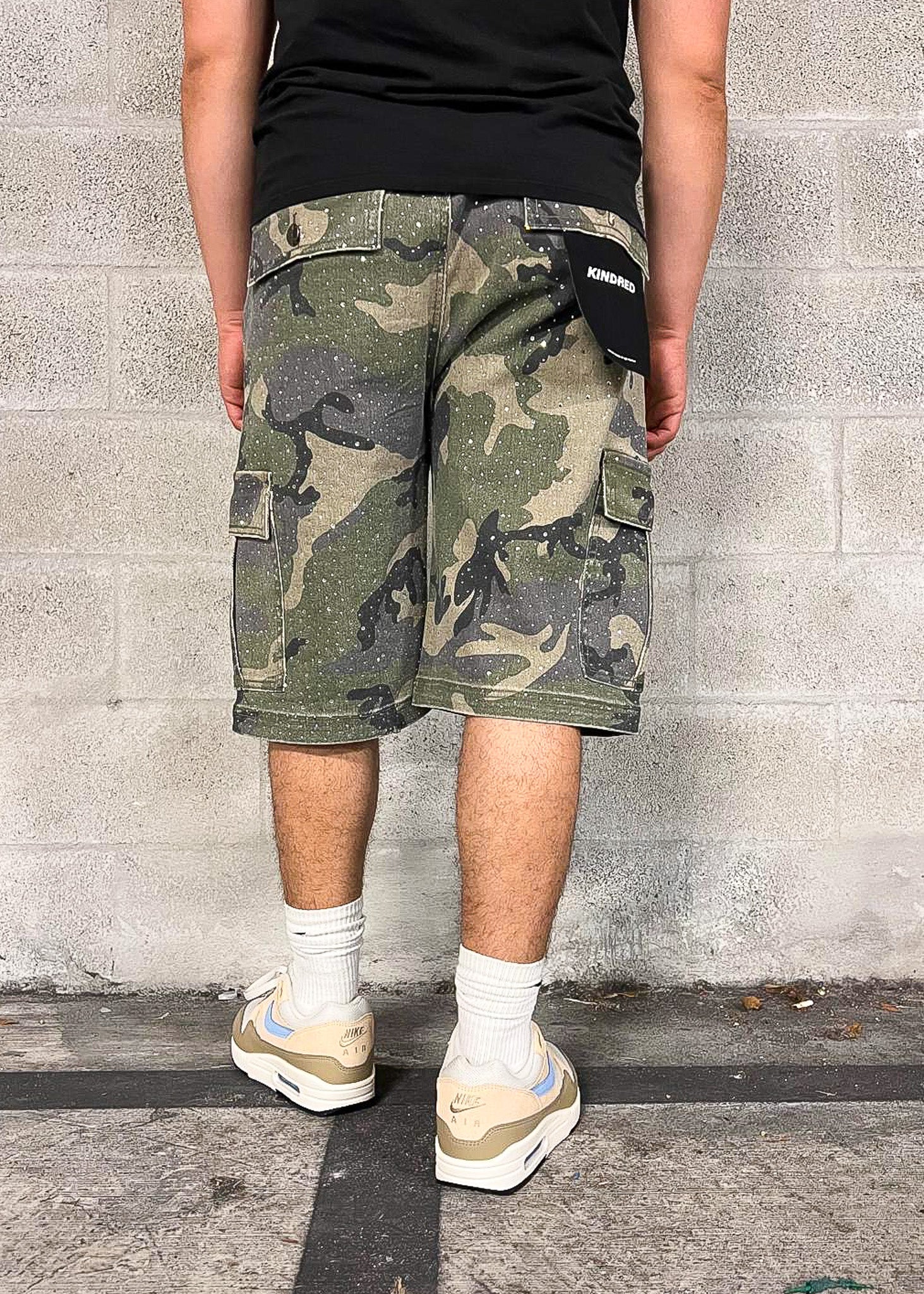 Olive Terrain Cargo Shorts
