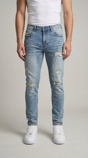 Classic Distressed Denim