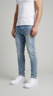 Classic Distressed Denim