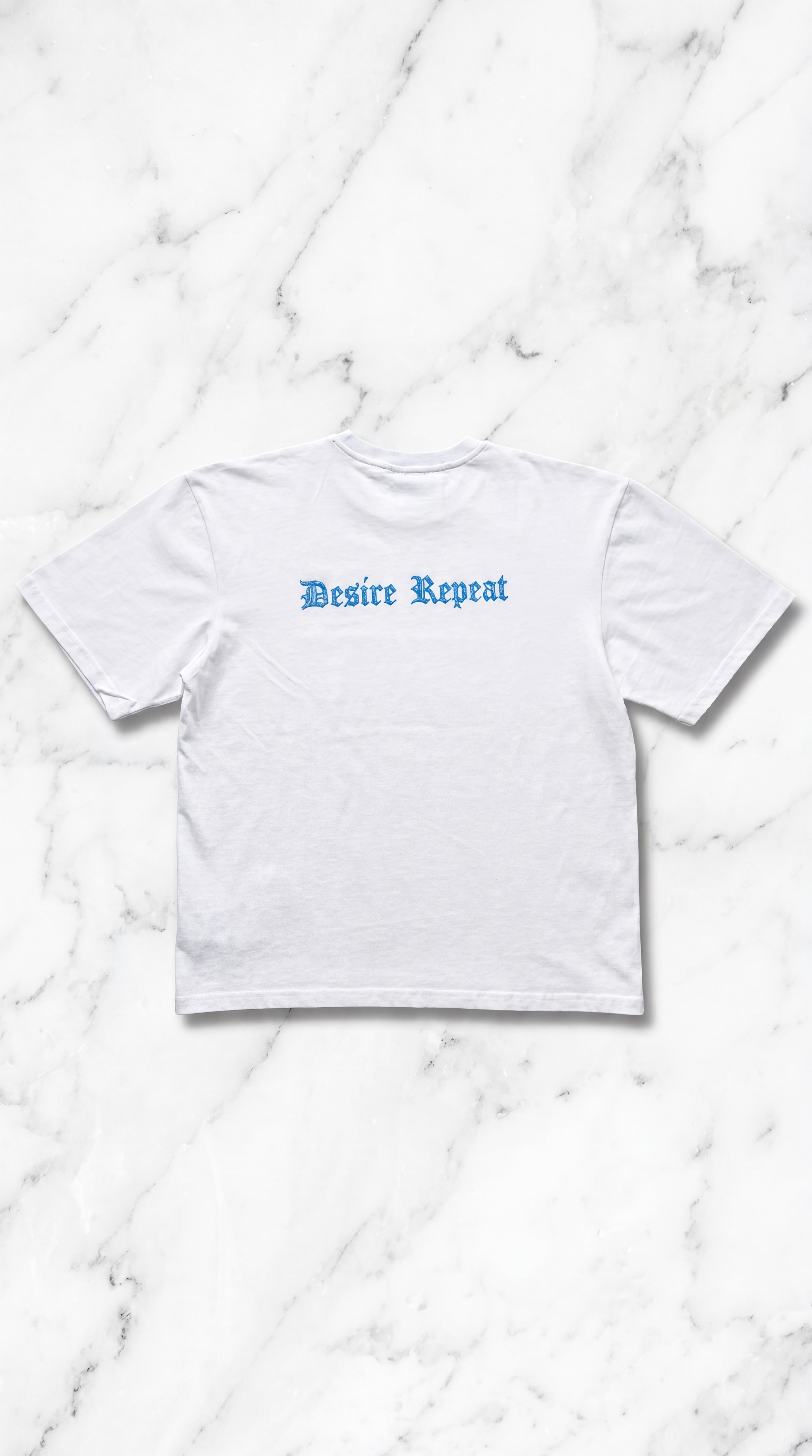 Pressure & Desire Graphic Tee – White