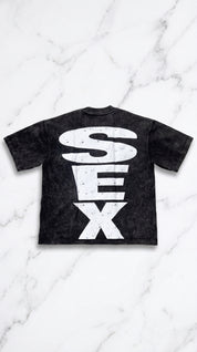 Pussycat Lounge Vintage Wash Tee – Black