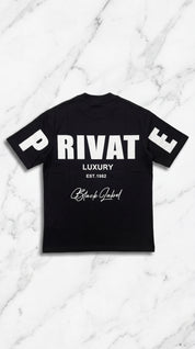 Privaté Black Label Tee – Black