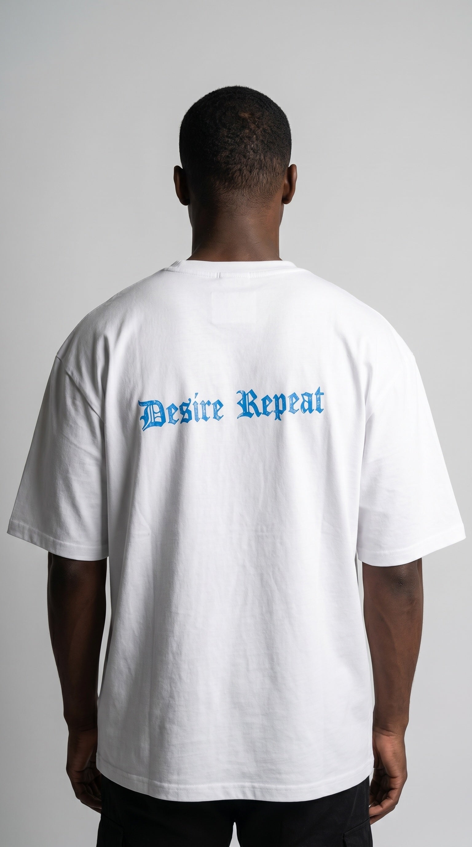 Pressure & Desire Graphic Tee – White