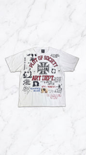 Art Dept Chaos Tee – White