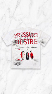 Driven By Desire Tee – White