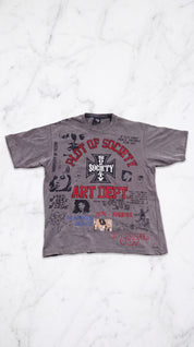 Art Dept Chaos Tee – Grey