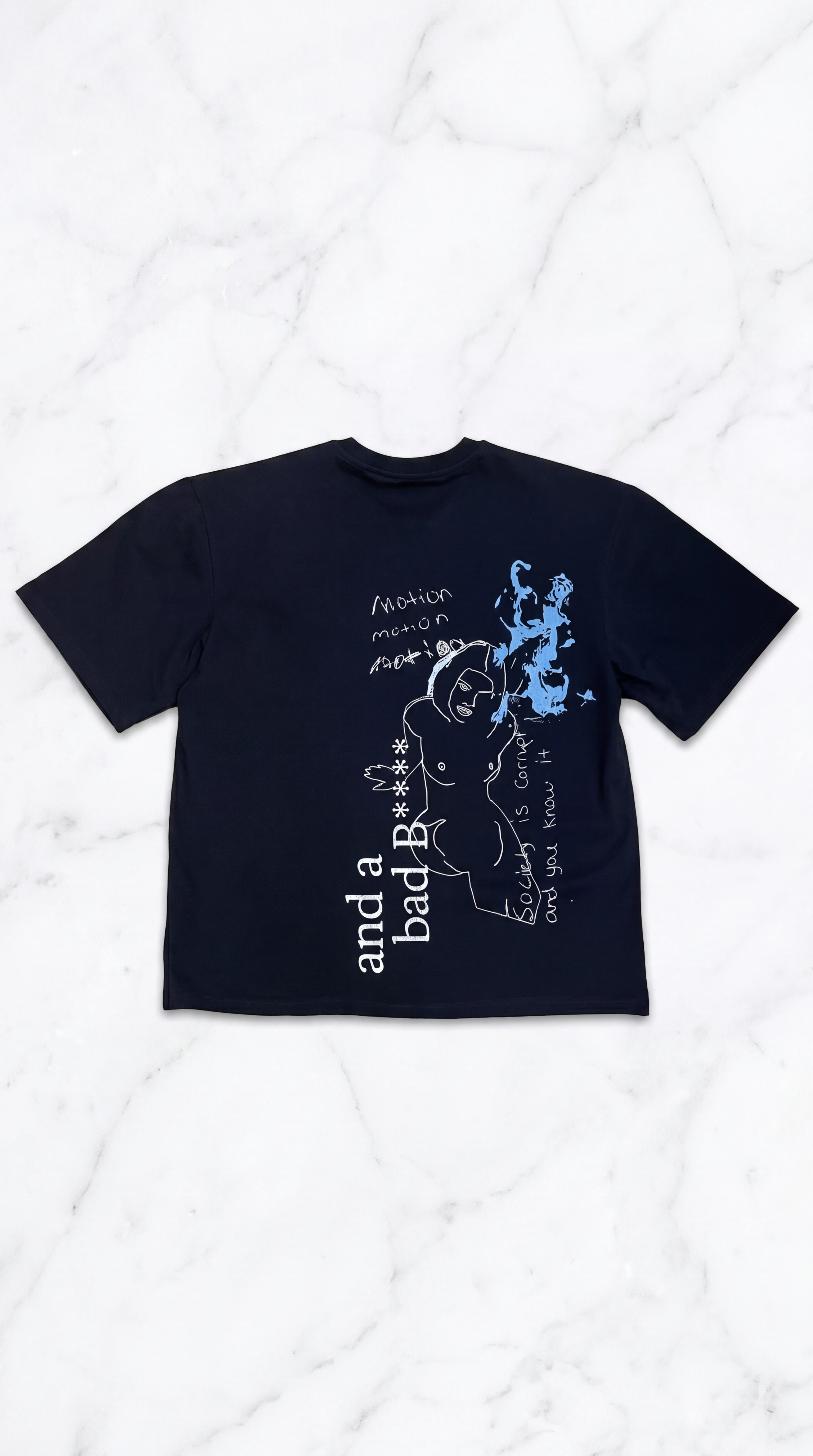 Arc Of A Villian Tee – Black