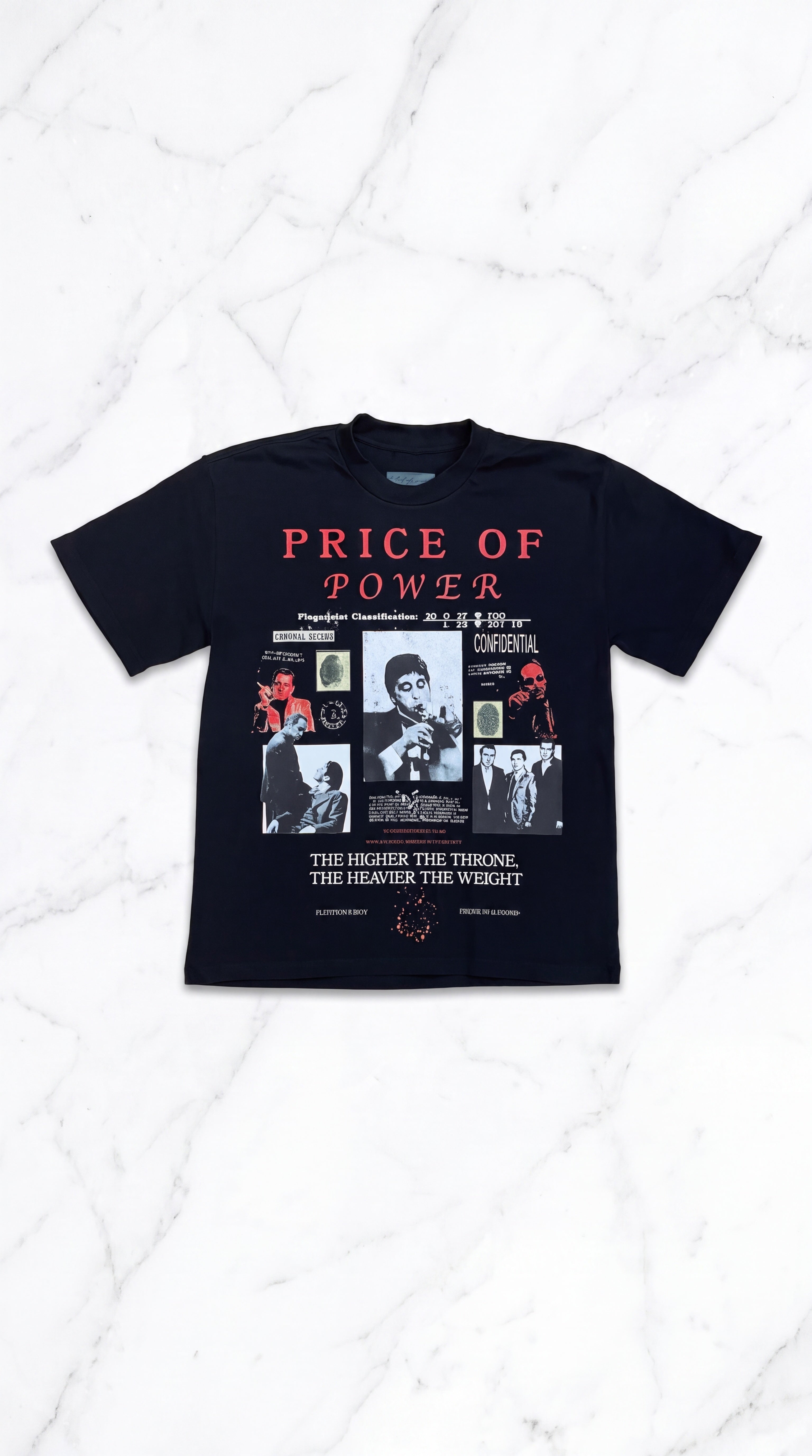 Price Of Power Tee - (Black)
