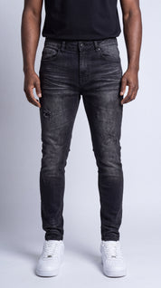 Midnight Fade Distressed Jeans