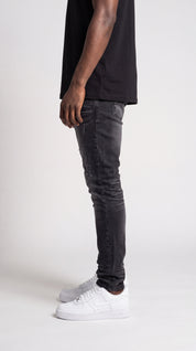 Midnight Fade Distressed Jeans