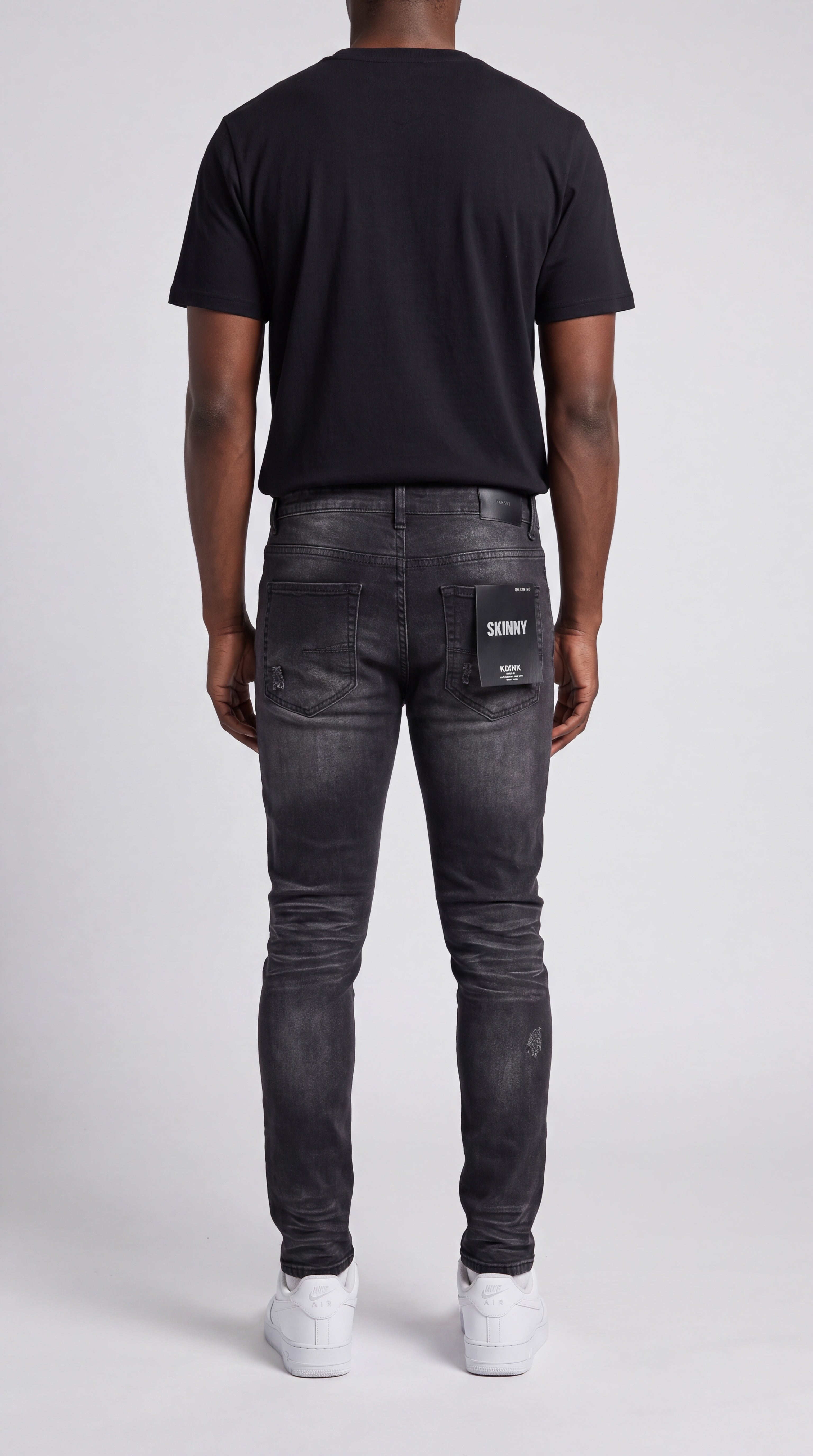 Midnight Fade Distressed Jeans