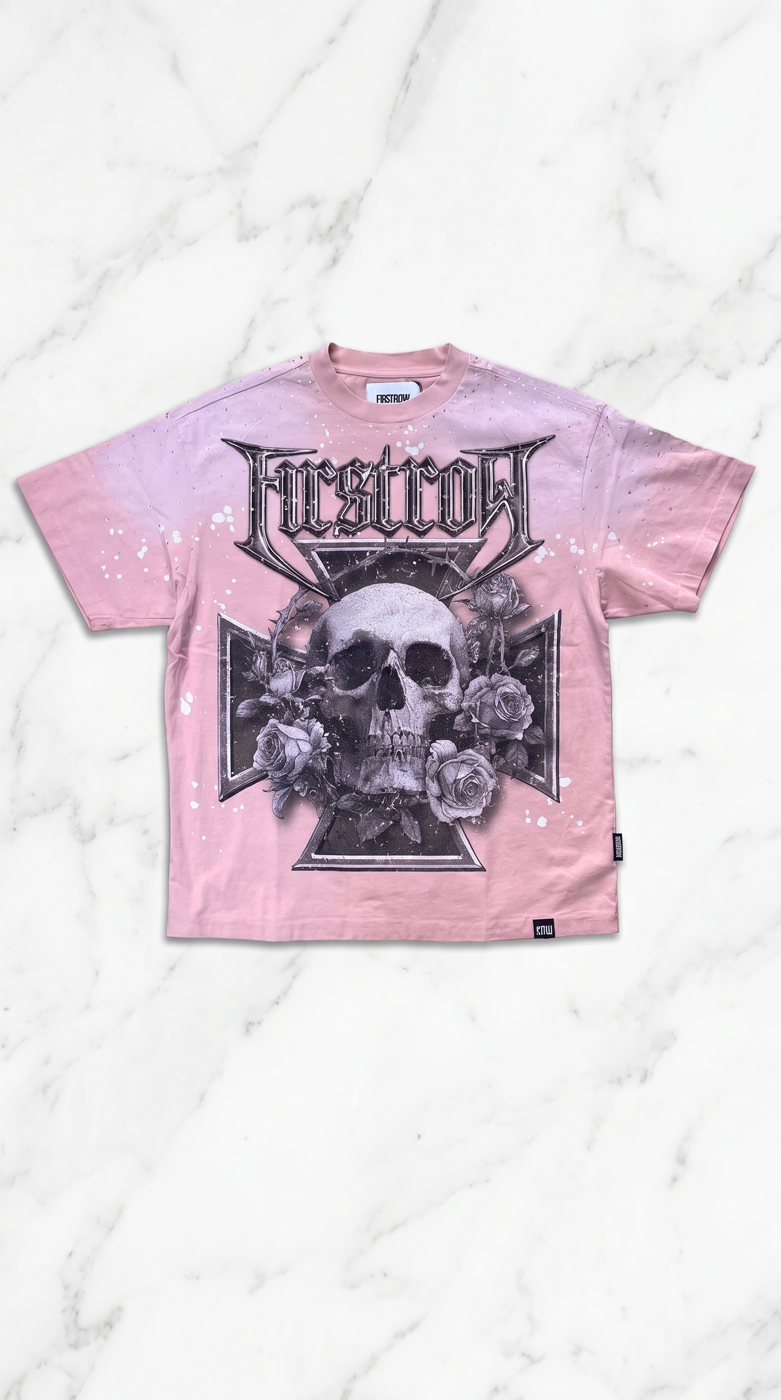 First Row Love & Desire Tee – Pink